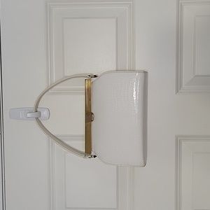 Vintage Small White Handbag